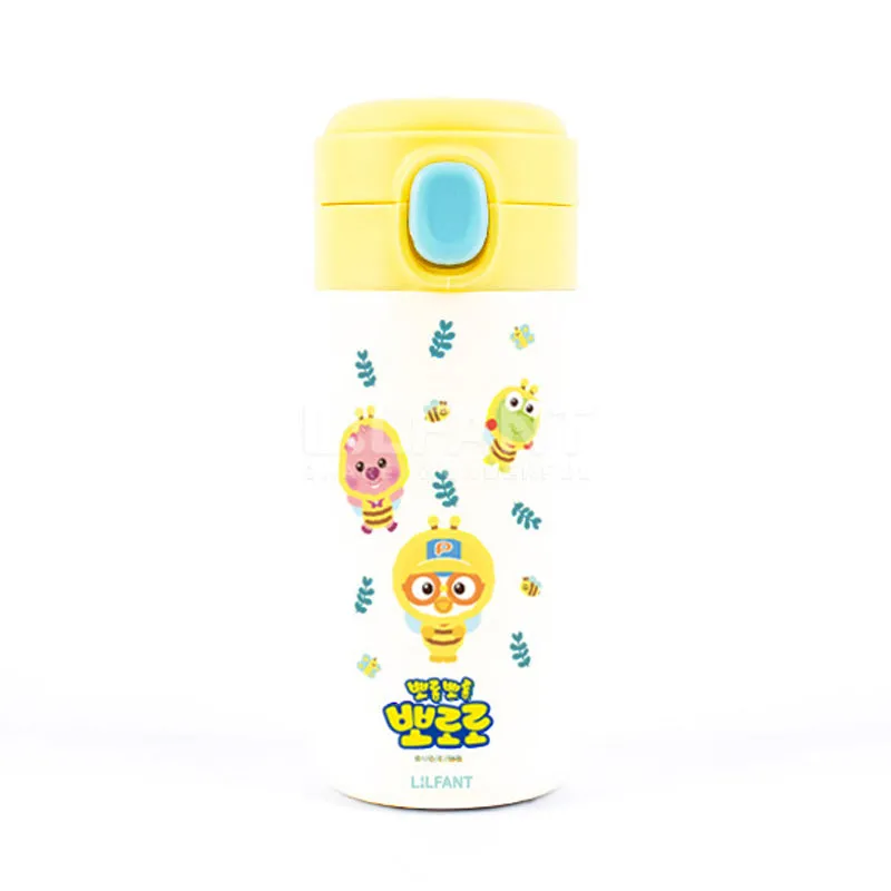 Stainless Capsule One-touch Tumbler 320ml-Pororo