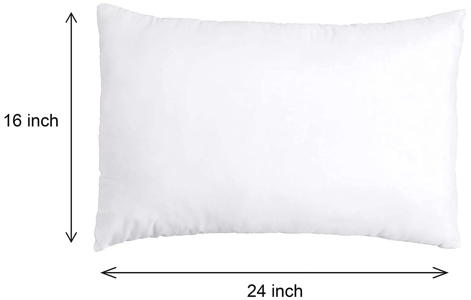 Status Contract Ultra Soft Fiber Filled Fibre Premium Pillow for Home & Hotel Use (16X24, Fiber; White, Pack of 2)