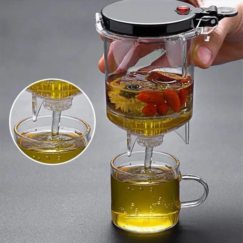 TeaTime Heat Resistant Glass Teapot