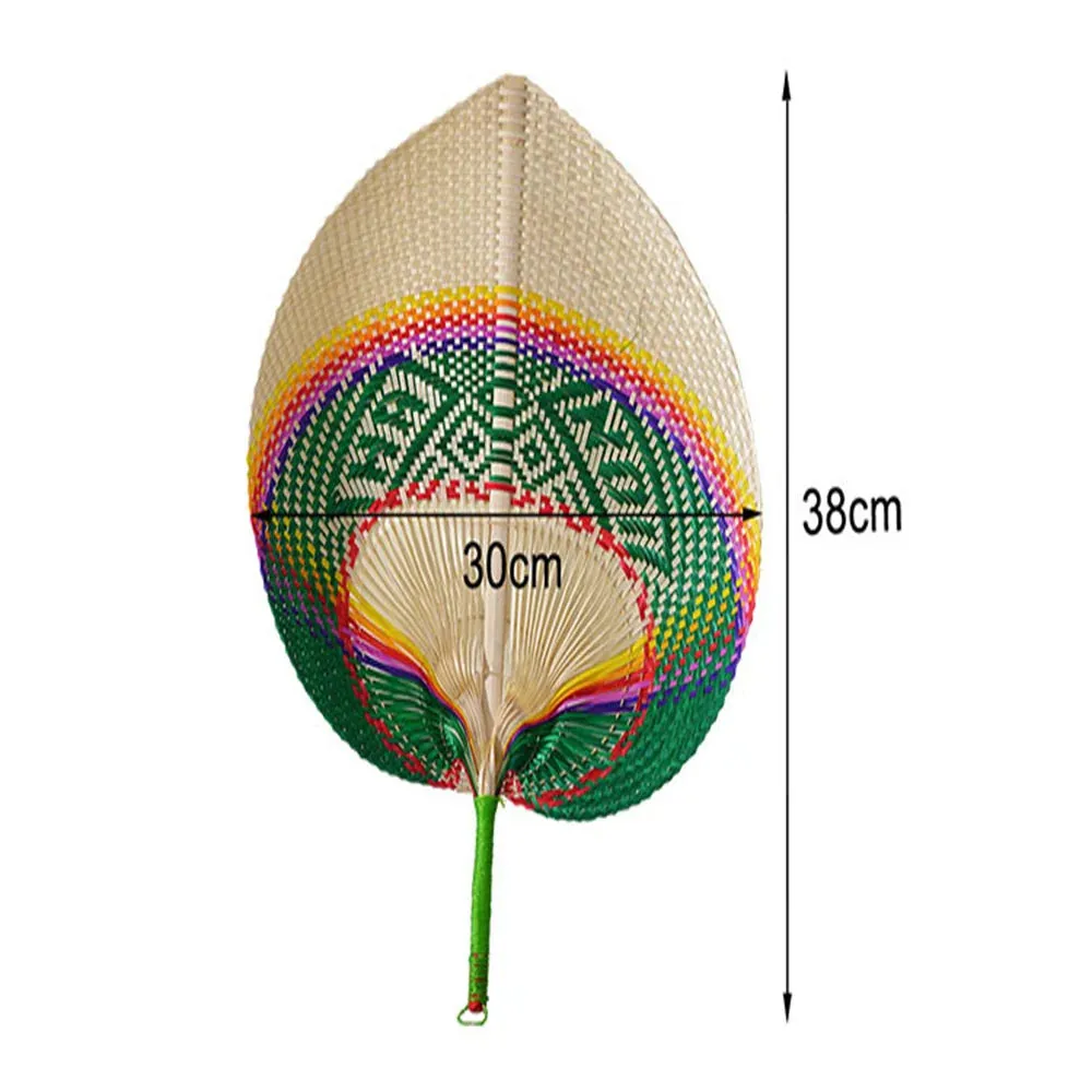 TEEK - Handmade Bamboo Woven Hand Fan