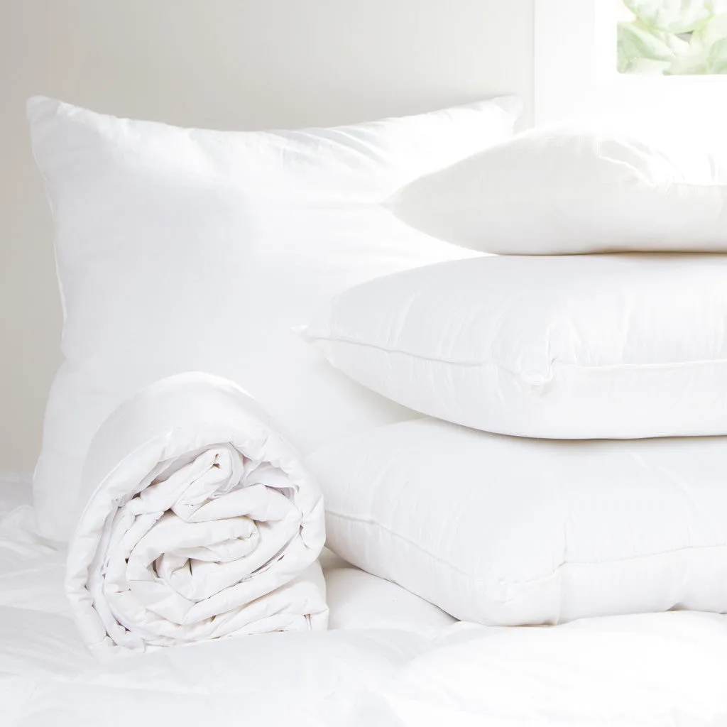 The Luxe Cotton Filled White Comforter