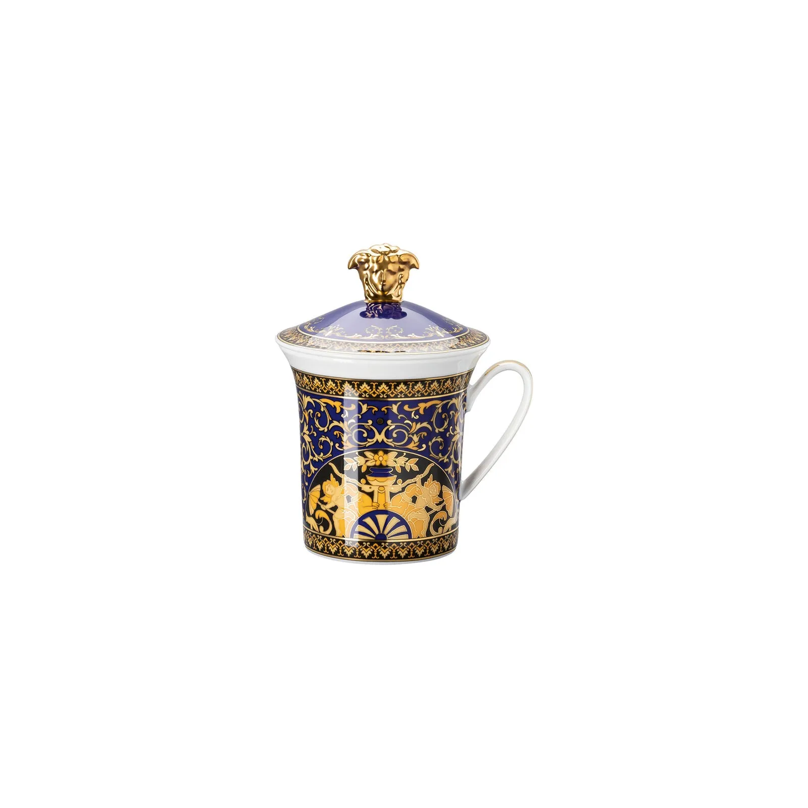 Versace 30 Years Mug Collection Medusa Blue