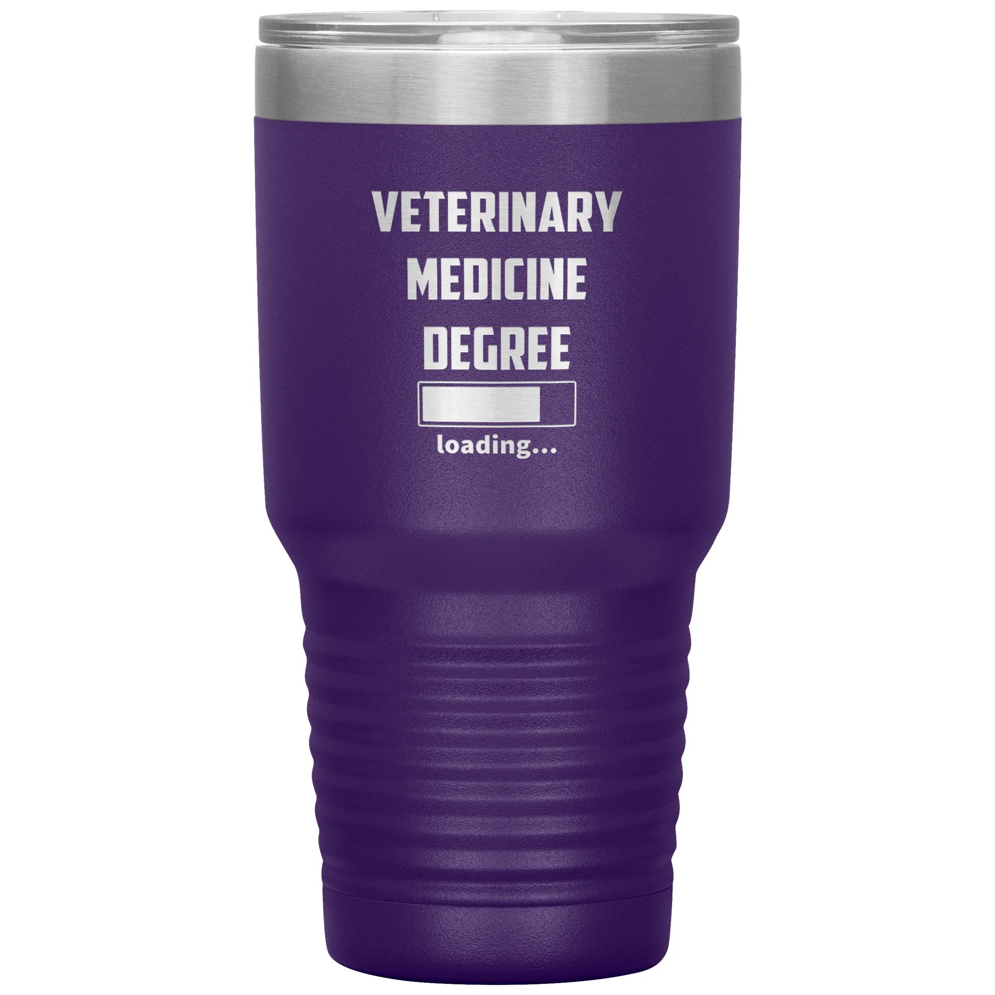 Vet degree loading 30oz Vacuum Tumbler