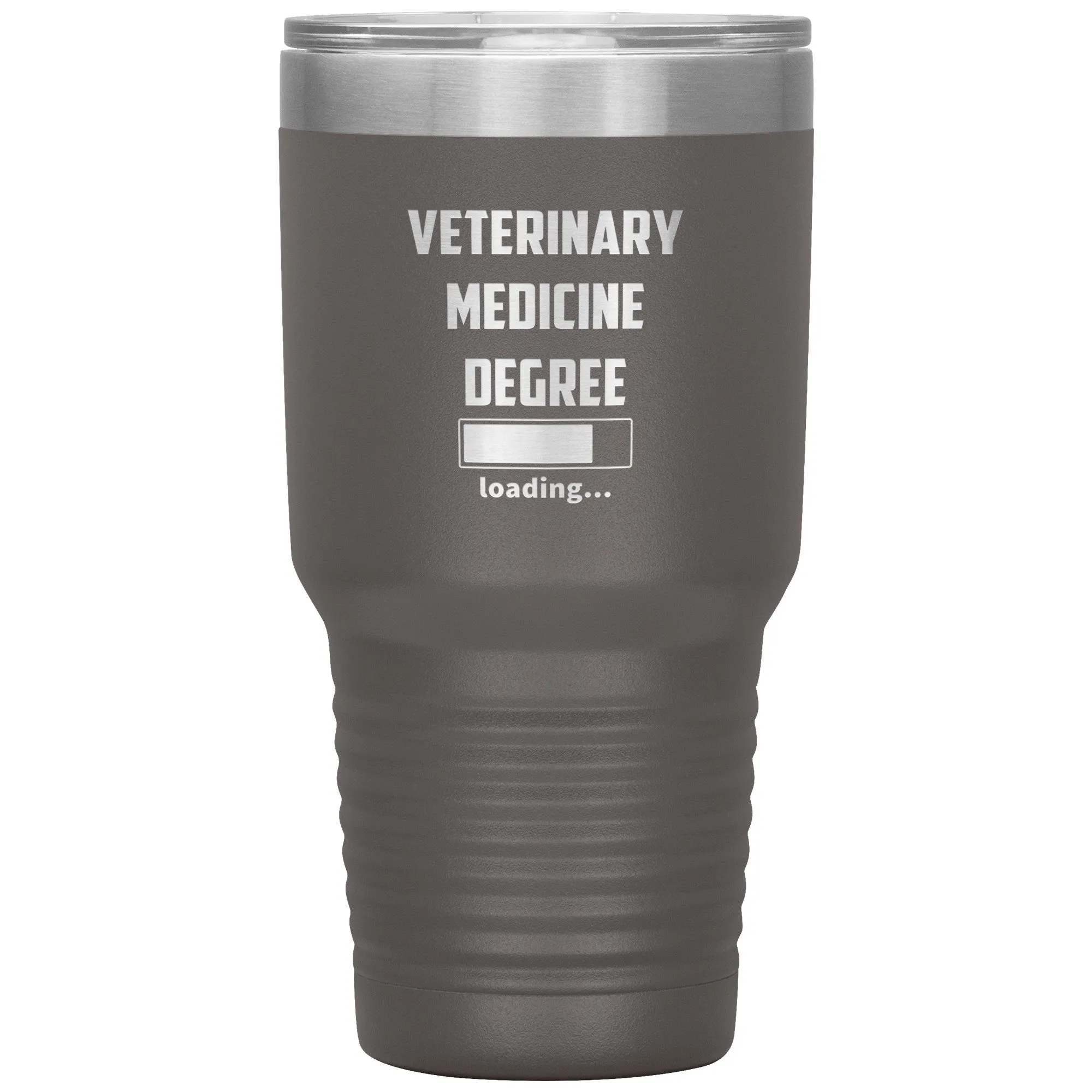 Vet degree loading 30oz Vacuum Tumbler