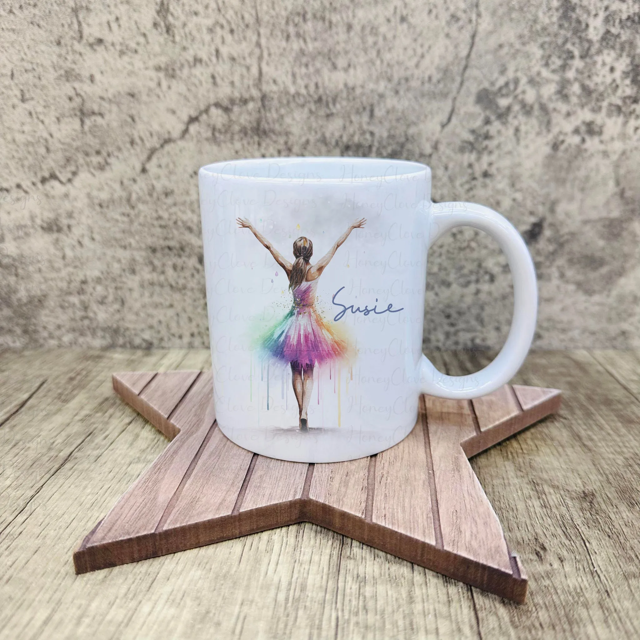 Watercolour Dancer Mug