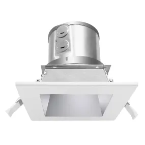 Westgate CRLC4 4" 15W LED Square Commercial Recessed Light, 5000K