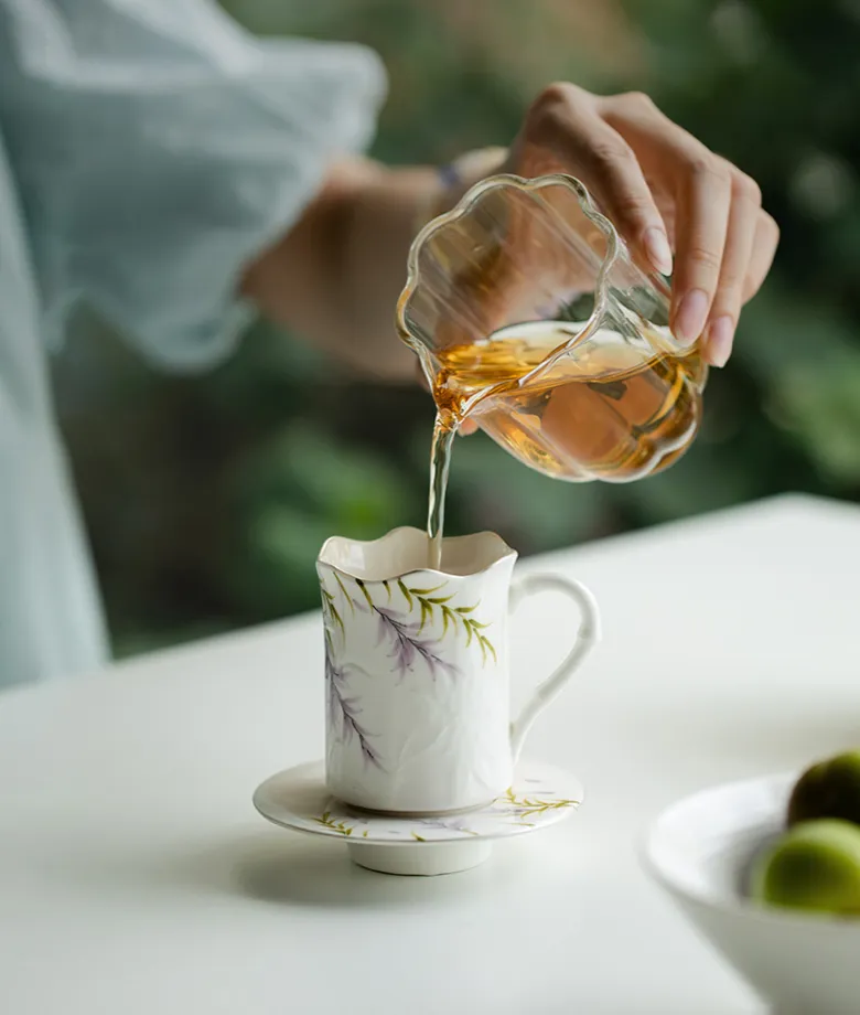 WISTERIA cup and saucer