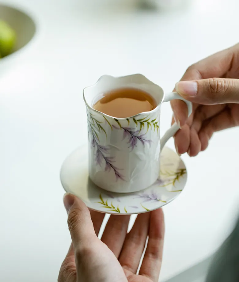 WISTERIA cup and saucer