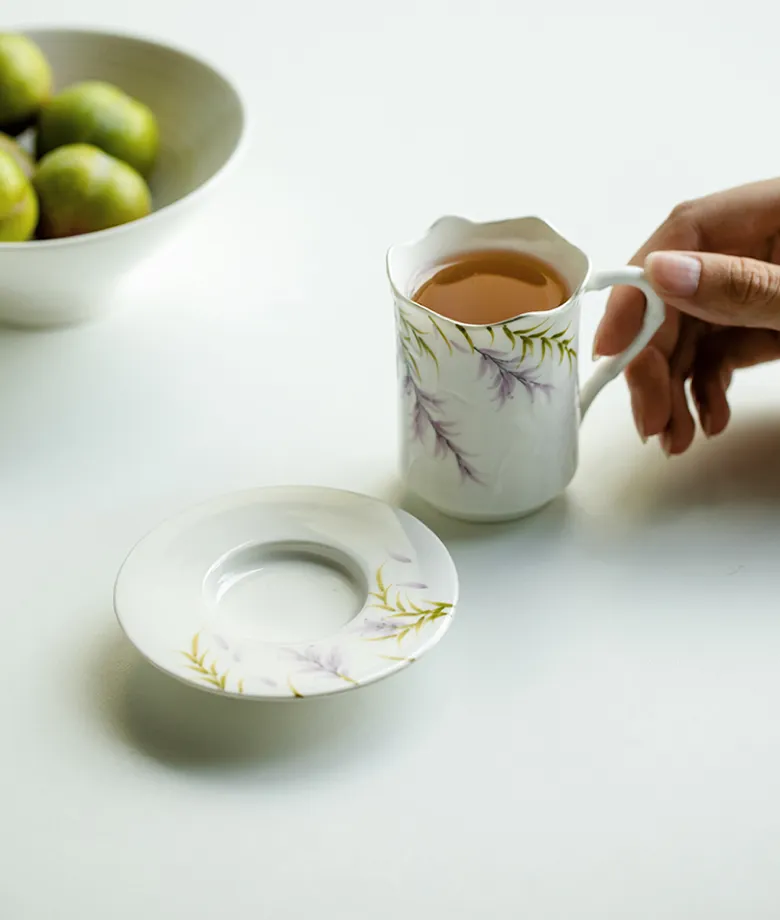 WISTERIA cup and saucer