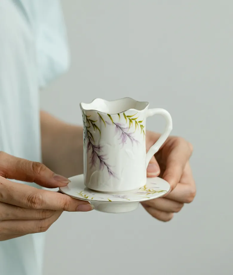 WISTERIA cup and saucer