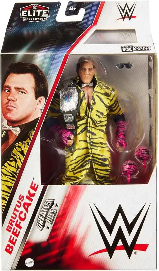 Wrestling WWE Elite Collection Greatest Hits - Brutus Beefcake 6 Inch Action Figure