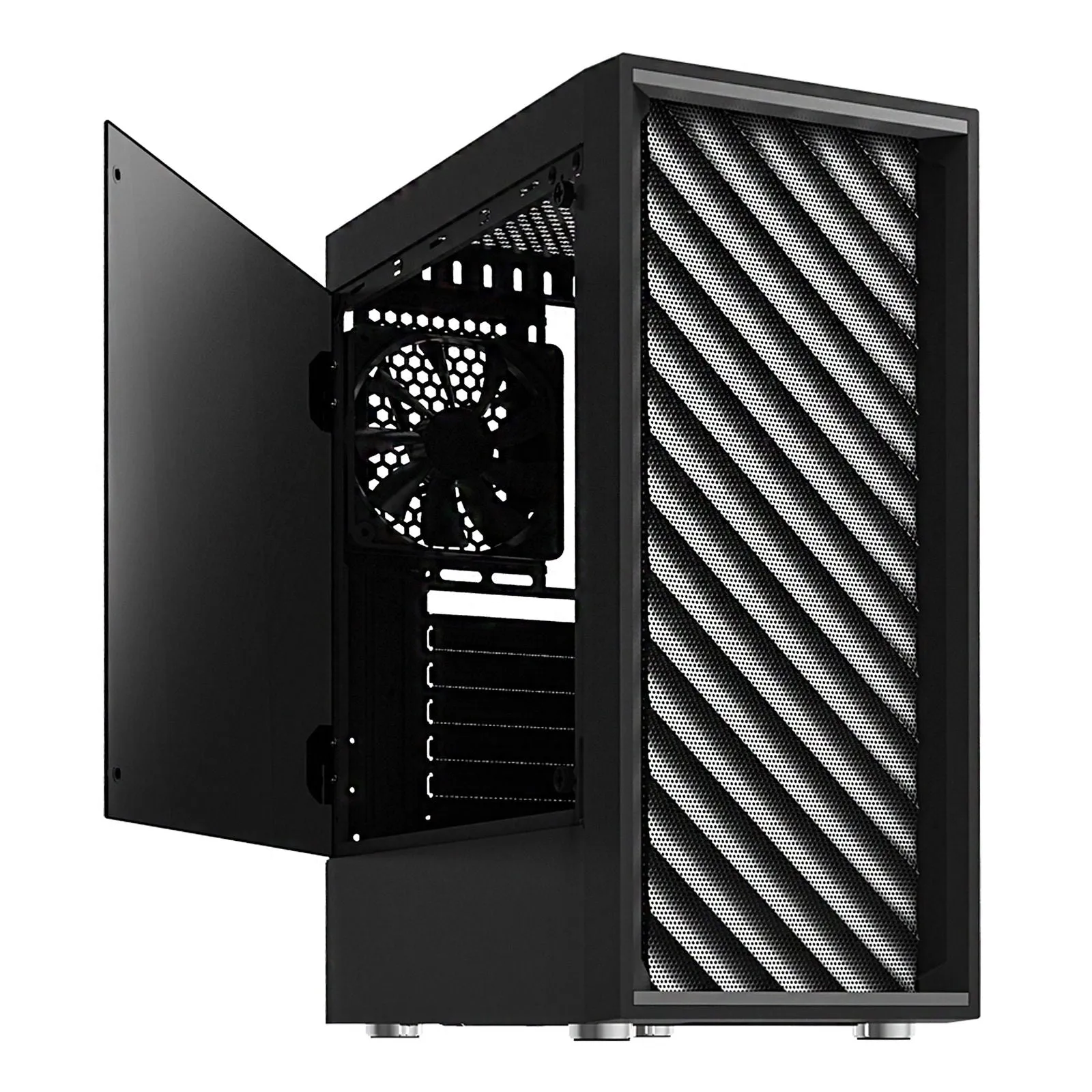 Zalman T7 ATX Compact Mid-Tower PC Case w/ Tempered Glass Side Panel