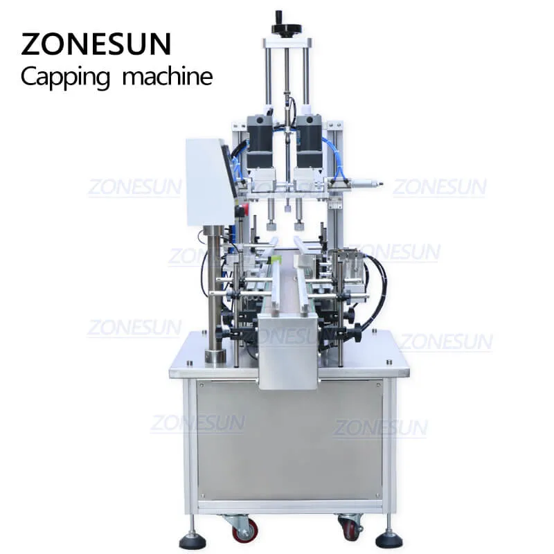 ZONESUN ZS-XG16 Pneumatic Automatic Bottle Capping Machine For Spray Bottles